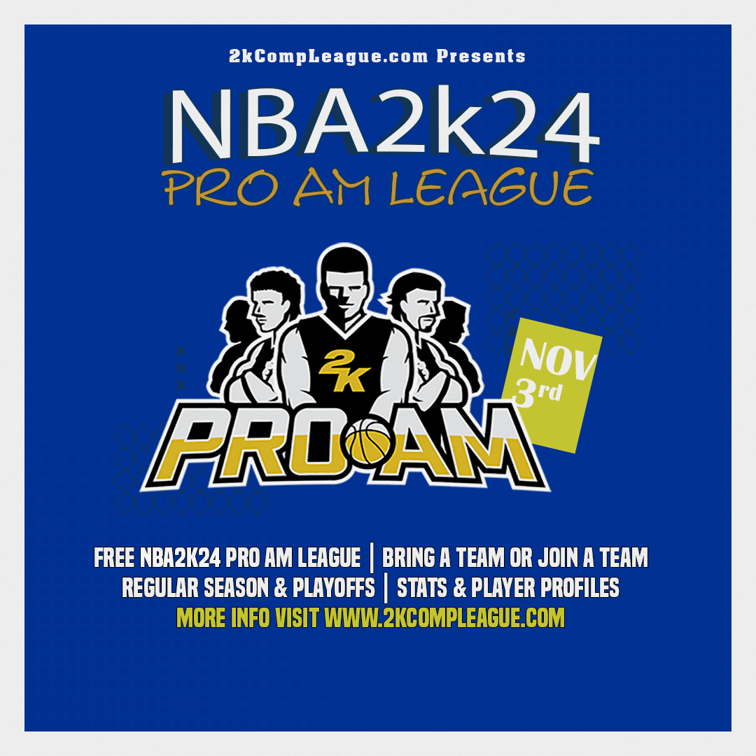Season 1 (November) Pro Am League